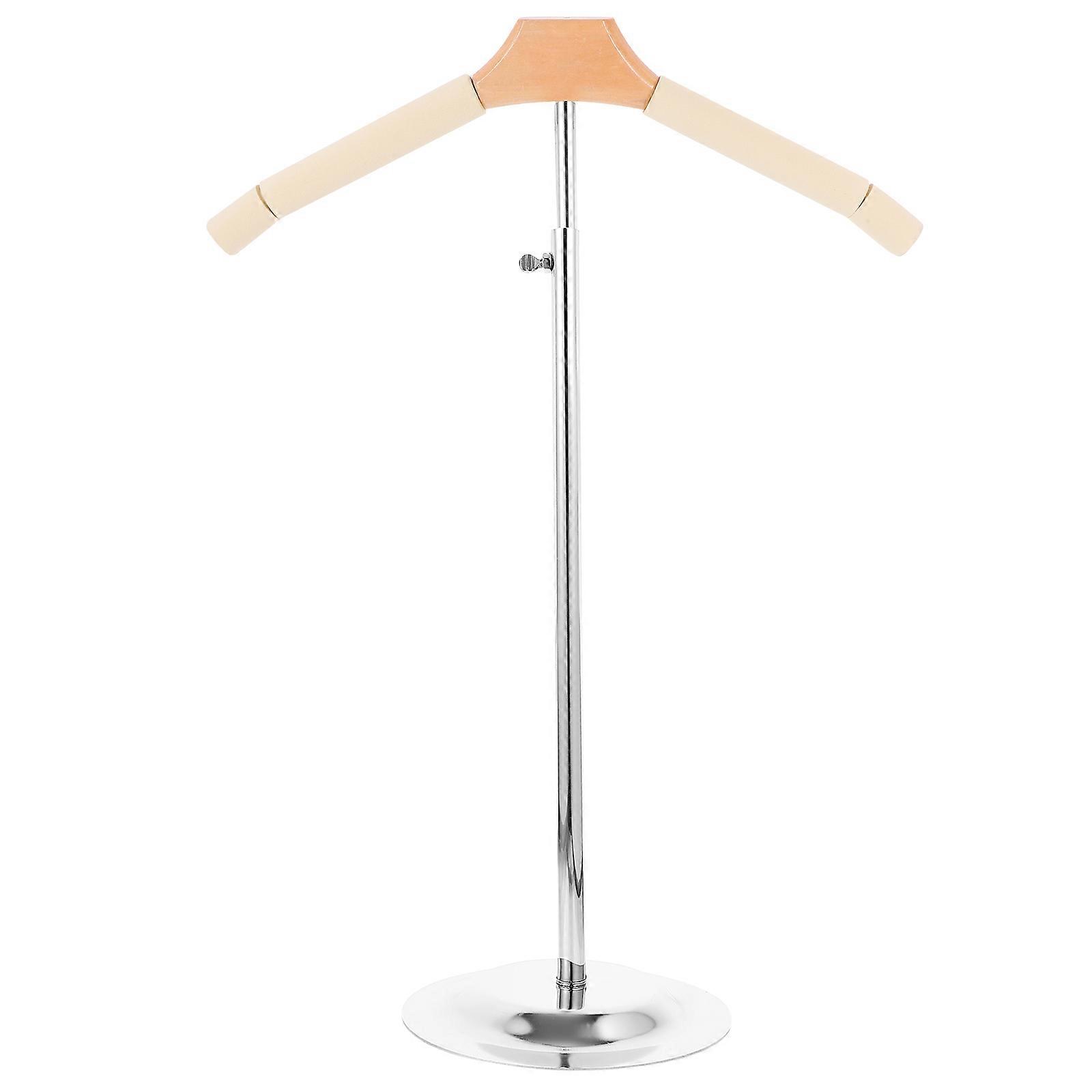 Adjustable T Shirt Display Stand, Portable Clothing Hanger Rack with Base for Shirts, Coats, and Garments