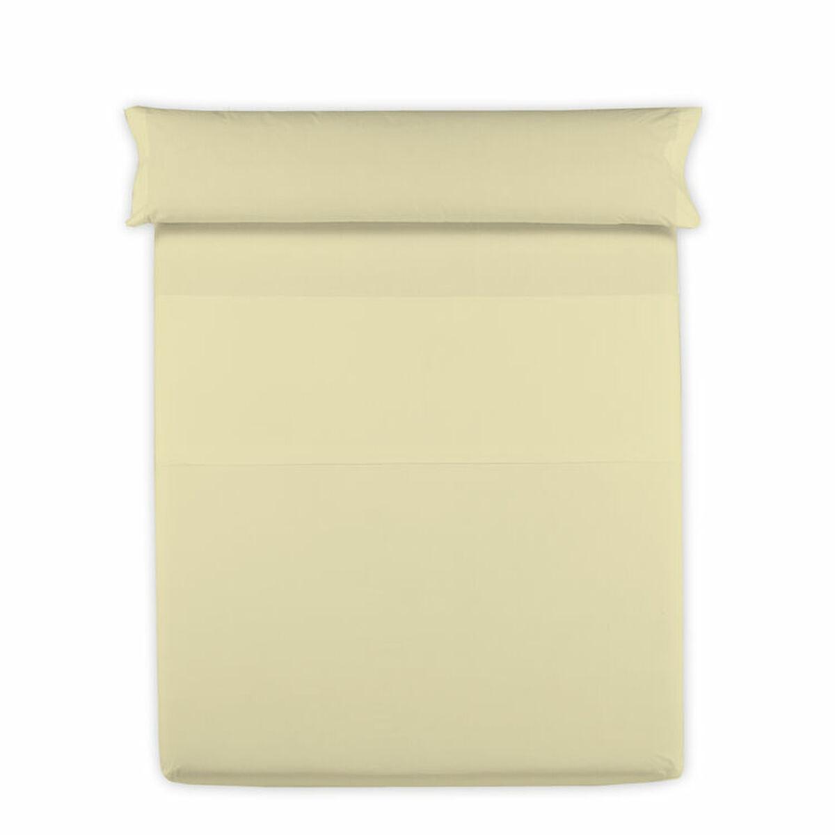 Top Sheet Hosteline Mixcolors Yellow Single Mattress