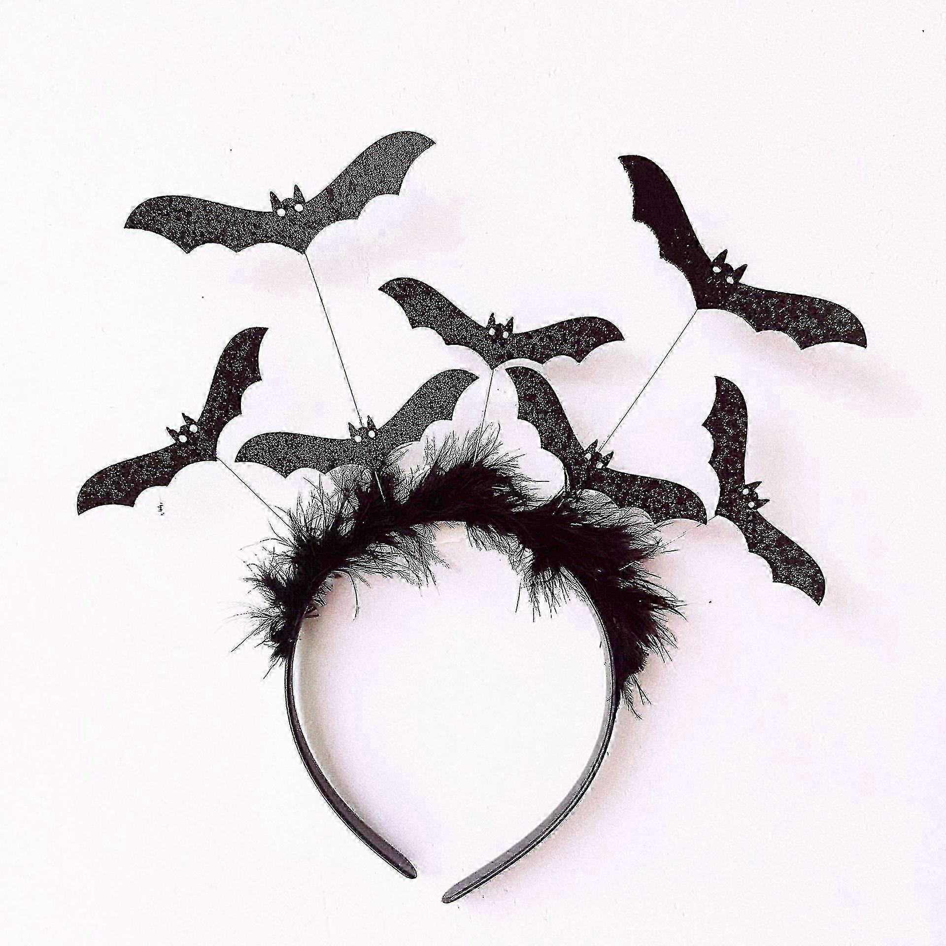 Halloween Black Bat Headband Costume Accessory-YUHAO