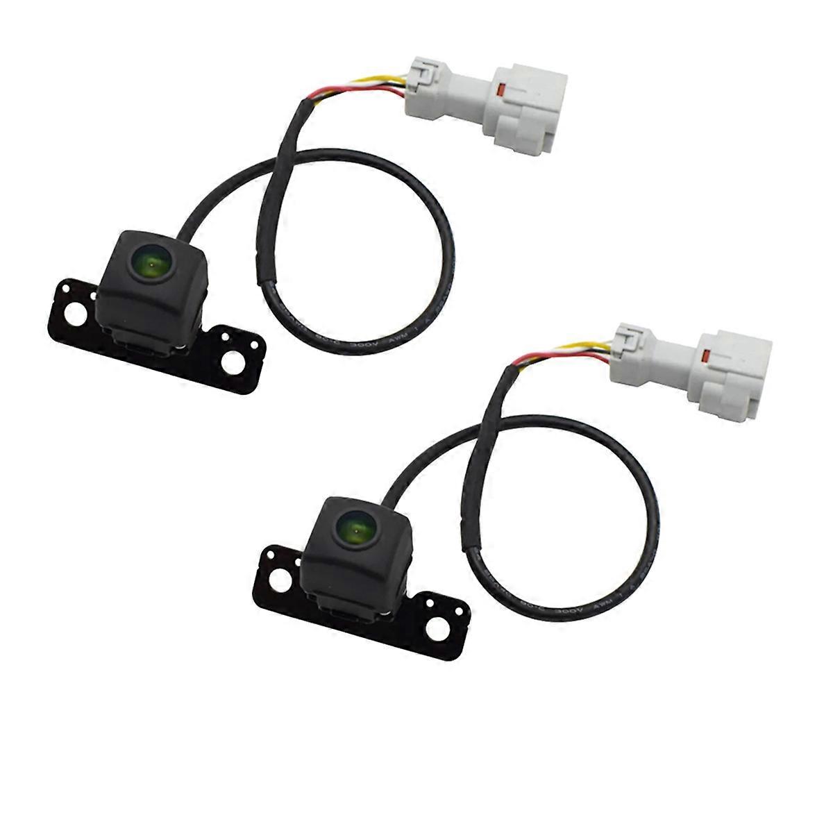 2X New Rear View Camera Reverse Camera Back Up Camera for Parking Aid Camera 95760-2W000 957602W000