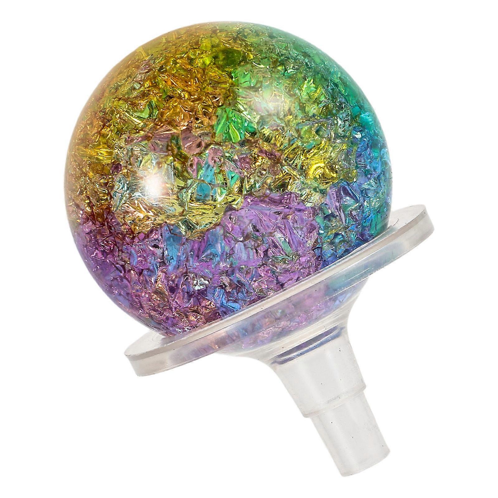 Cracked Display Ball Balls Multi Round Globe For Diy Projects Tabletop Display 1 Set