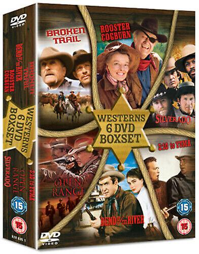 Westerns Boxset DVD (2011) Glenn Ford Mann (DIR) cert 15 6 discs - Region 2
