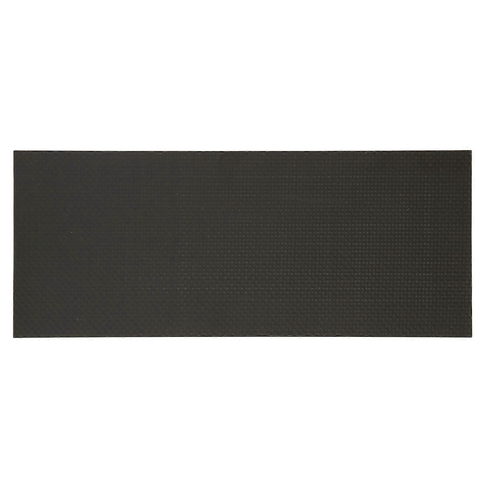 3K Matowa płyta laminowana z włókna węglowego Skośny tkany arkusz z włókna węglowego do majsterkowania Grawerowanie CNC 100x250x1,0 mm