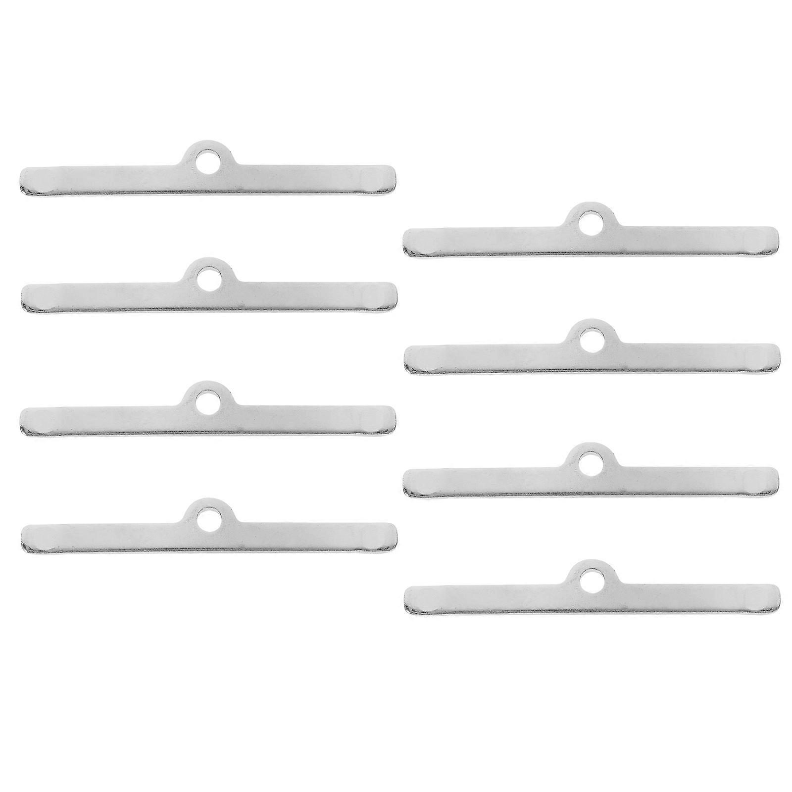 Valve Cover Spreader Bars Chrome Plated Steel Engine Maintenance 8Pcs