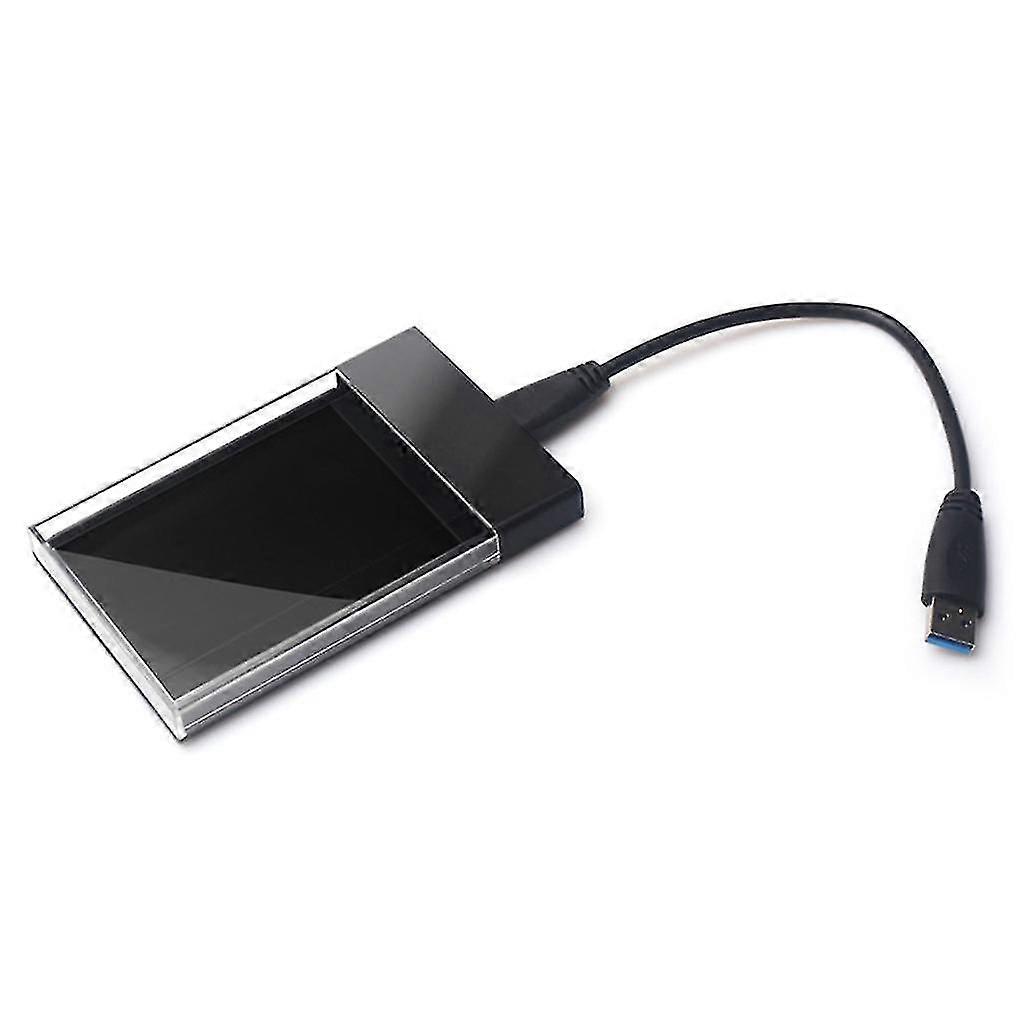 25 Inch USB 30 SSD Hard Drive Disk Box High-Speed External HDD Enclosure For Case Adapter For PC Laptop Computer,USB 30 HDD Enclosure, 25 Inch, High-S