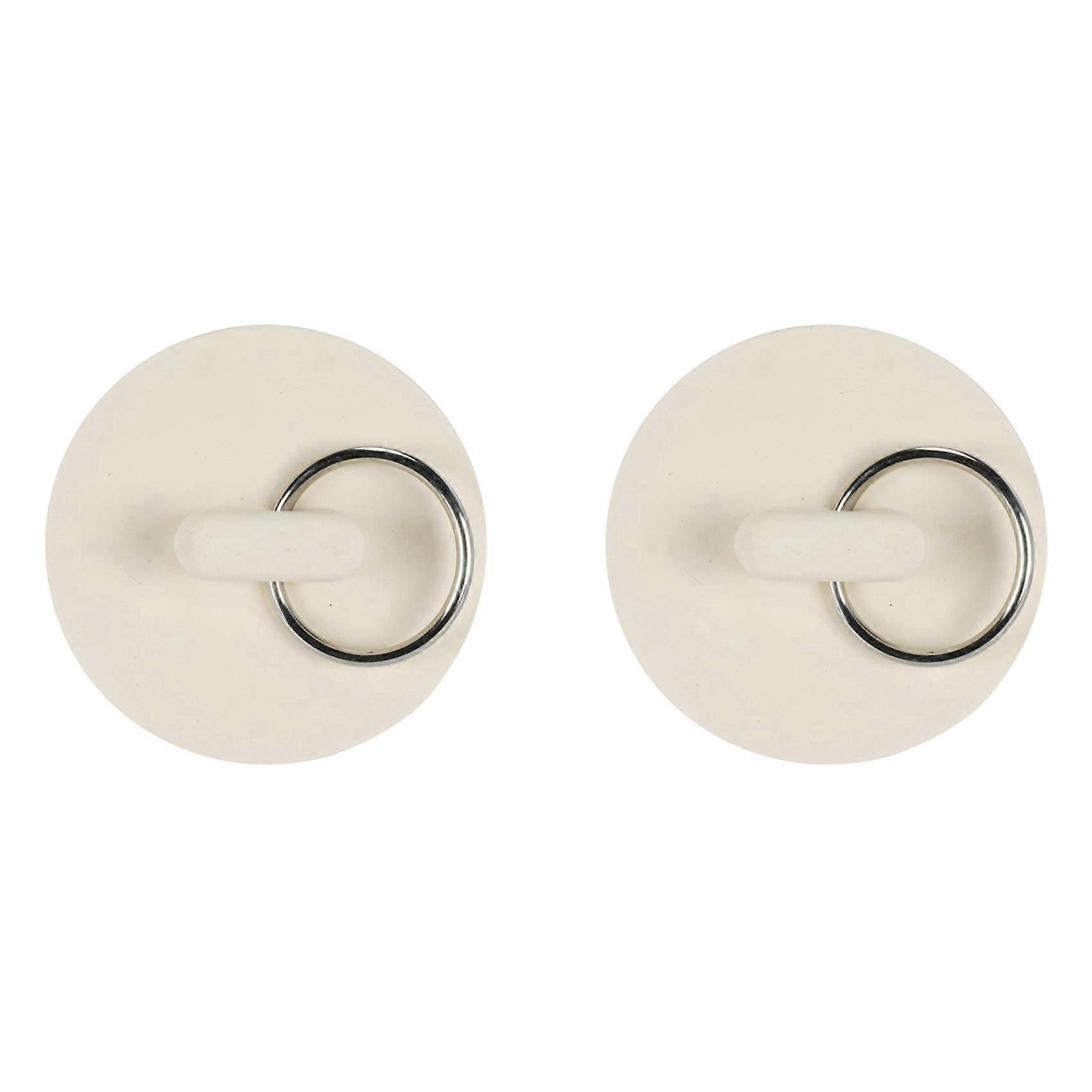 2in White rubber wash basin bathtub plug sink plug