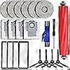 Replacement Parts for Roborock Qrevo Maxv/Qrevo Pro/Qrevo S/Qrevo Pro/Qrevo Plus, Roborock Qrevo Pro Accessories Kit Roborock Qrev