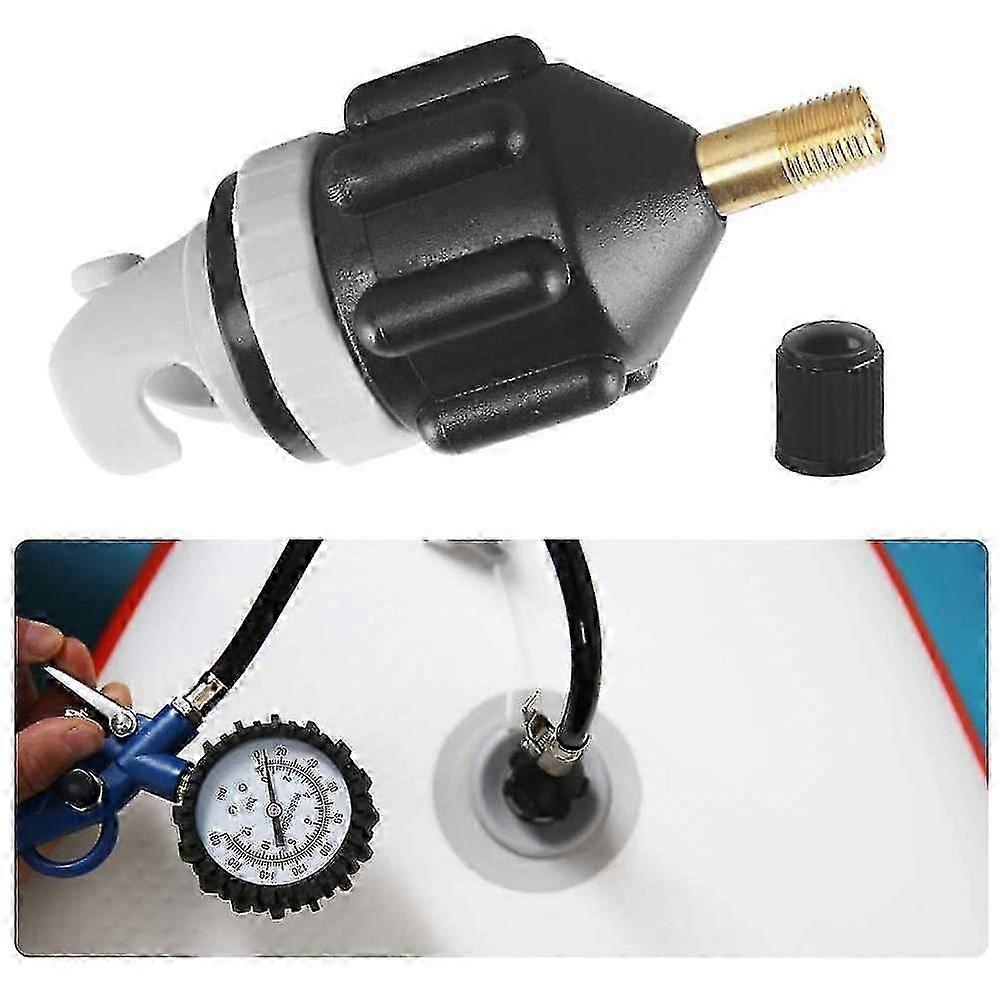 SUP Connector for Conventional Air Pump - Converter for Canoe, Kayak, Paddle Board, and Inflatable Boat Standard Valve