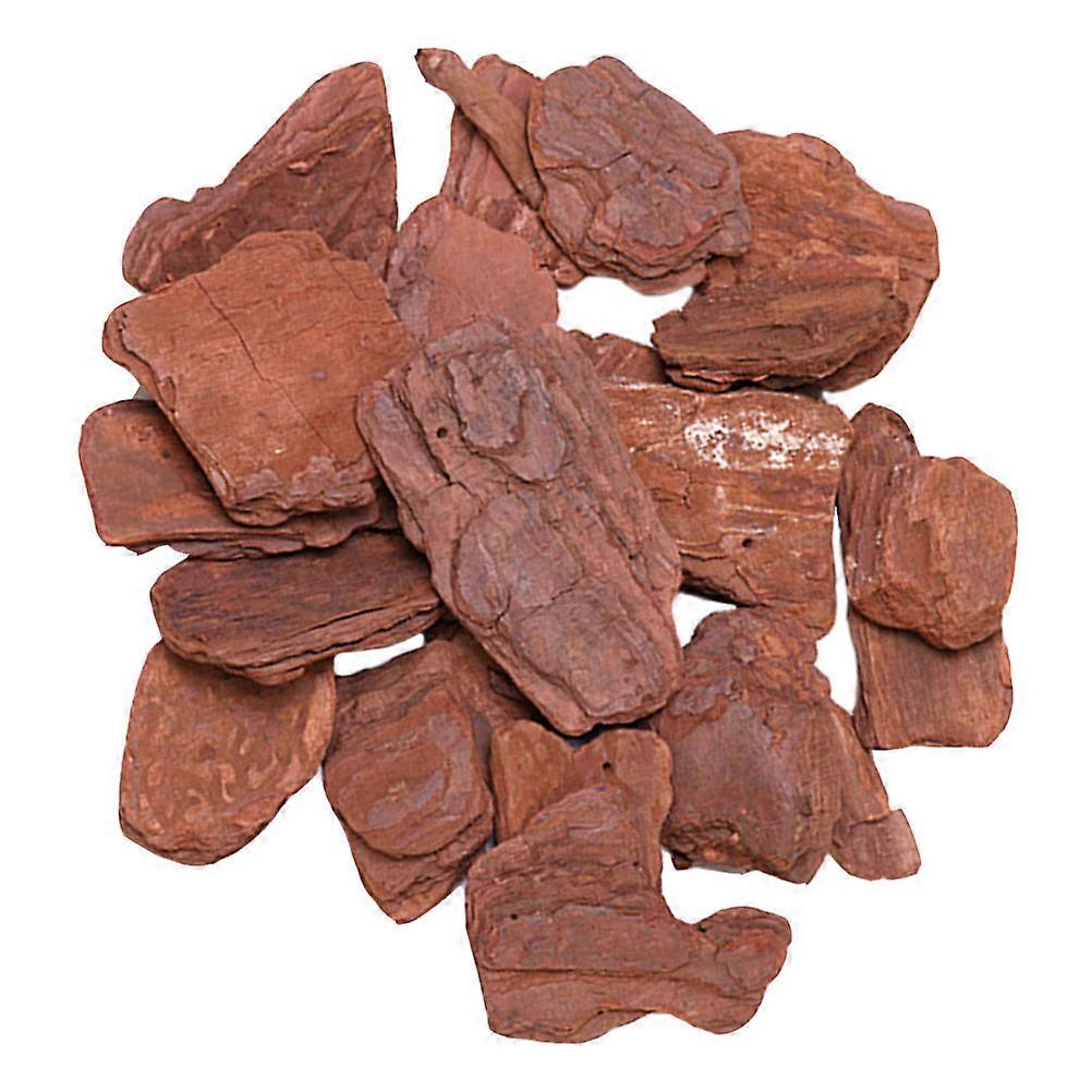 Reptile Habitat Decoration with Realistic Brown Synthetic Bark for Box Landscaping 500g Pack