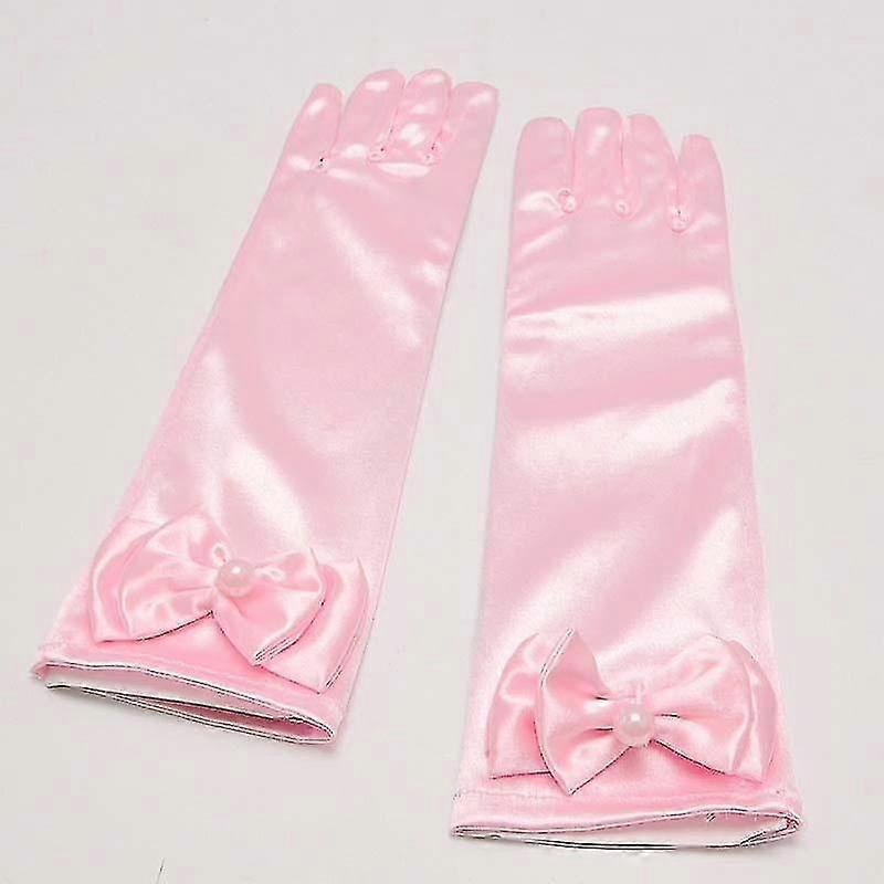 Long Stretch Satin Gloves for Certain Brands