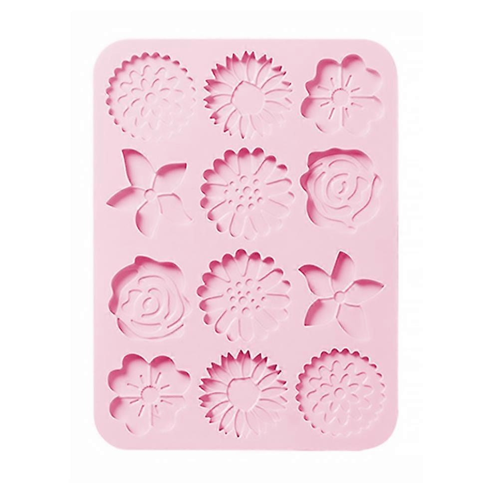 Creative Flower Design Baking Mold for Unique Cake and Biscuit Molding – Ideal for Fondant and Cavity Baking Projects