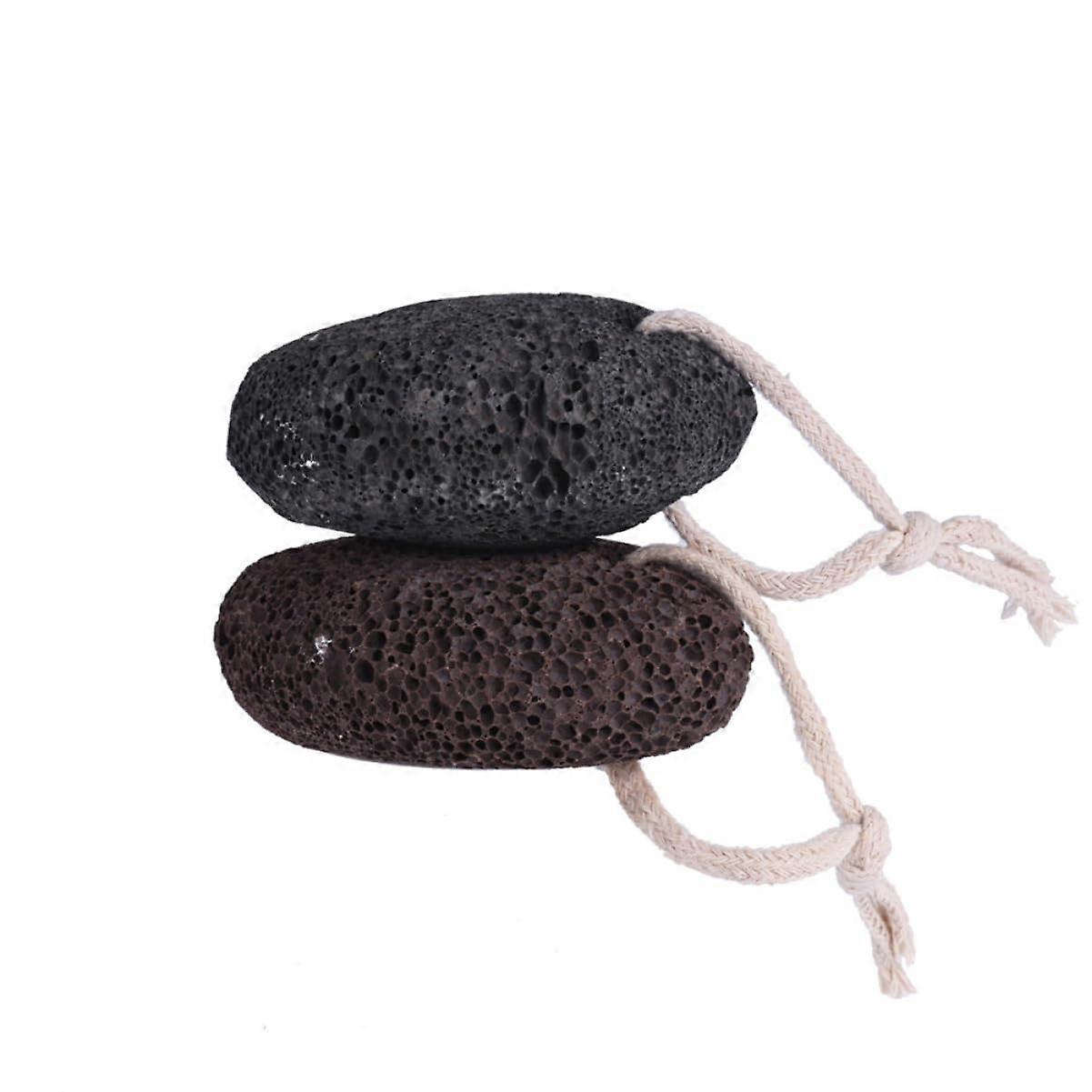 Set of 2 earthstone pumice stone for the hands, pumice stone for the feet, earth pumice stone