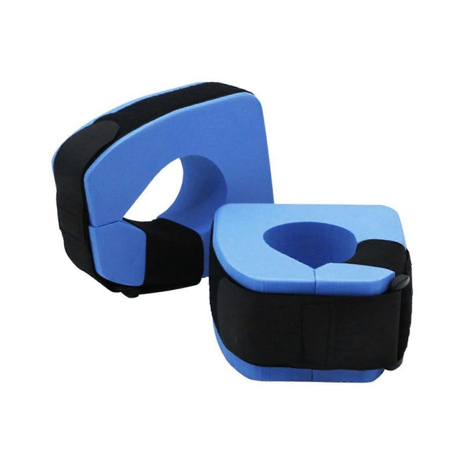 1 Pair Foam Sleeves for Swimming Water Sports Water Aerobics Swim Hoop Ankle Arm Belt with Adjustable Webbing Exercise Cuffs Ref: 6230