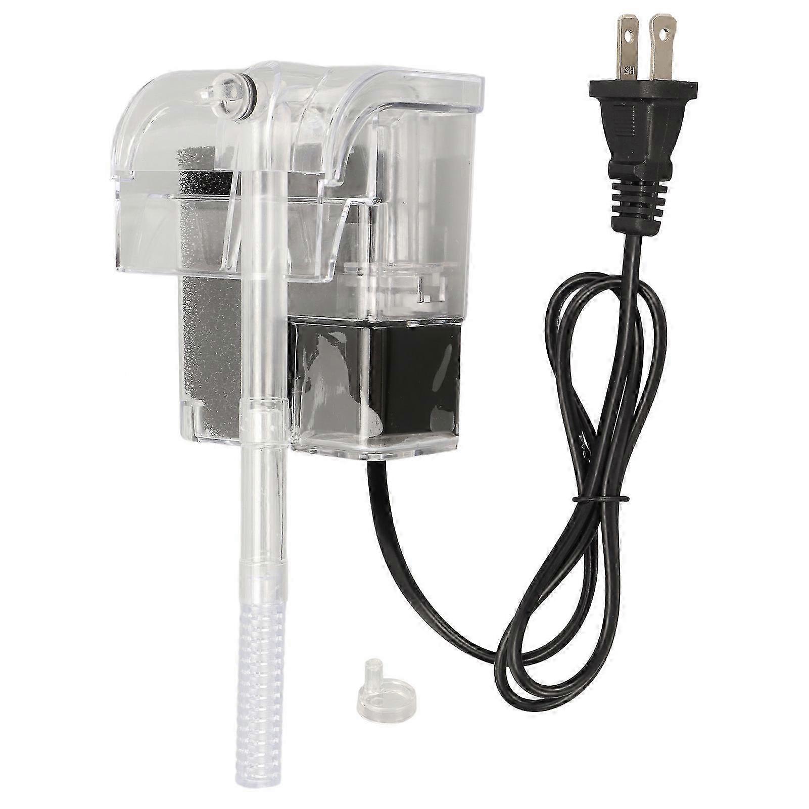 Professional Quiet Waterfall External Small Fish Tank Hanging Filter for Turtle Tank 110V
