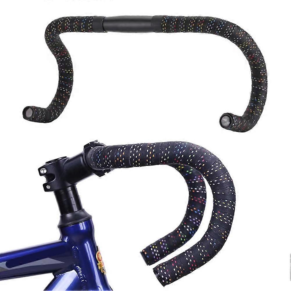 Comfortable Cycling Handlebar Tape,Non-Slip Shockproof Road Bike Tape,Bicycle Handlebar Wraps,Road B