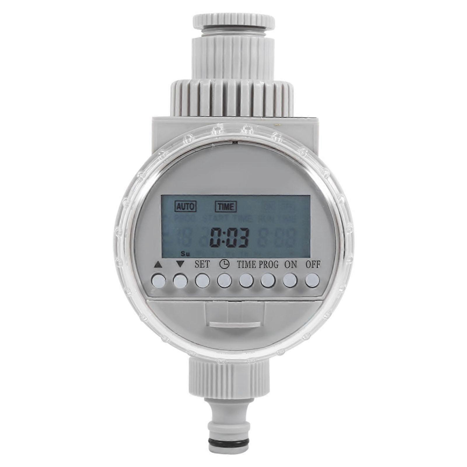 Solar Power Irrigation Timer Controller LCD Digital Water Saver