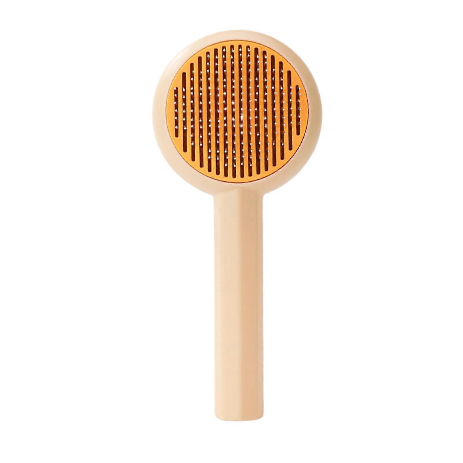 Dog Brush for Shedding, Detangling Comb for Dogs, Gentle Pet Comb for Cats Rabbits Hamsters Puppies Yellow Ref: 4434