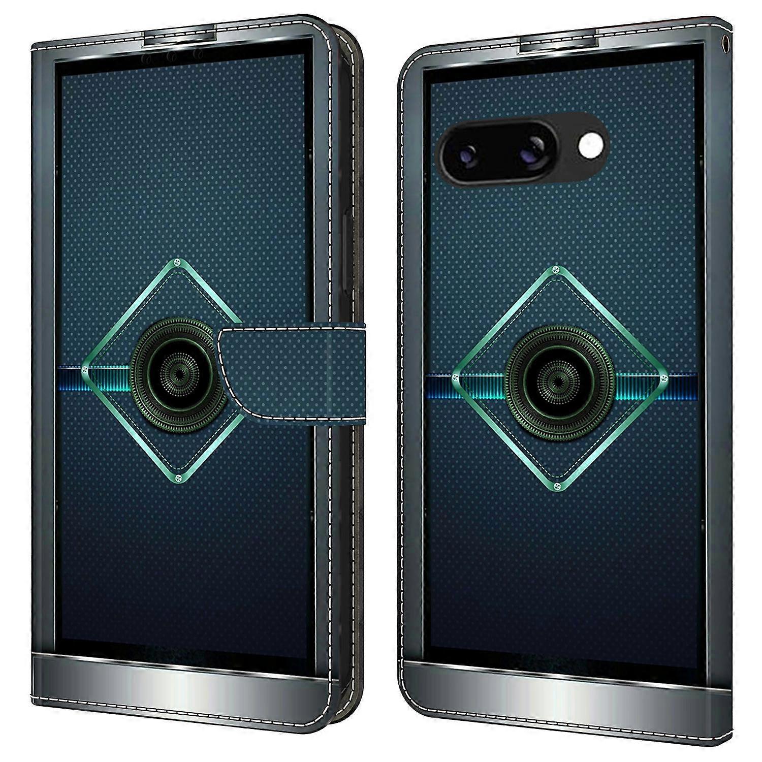 For Google Pixel 9a Case Wallet Stand Pattern Printing PU Leather Flip Phone Cover