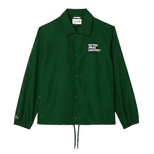 Lacoste Mens Ripstop Lightweight Coach Jacket