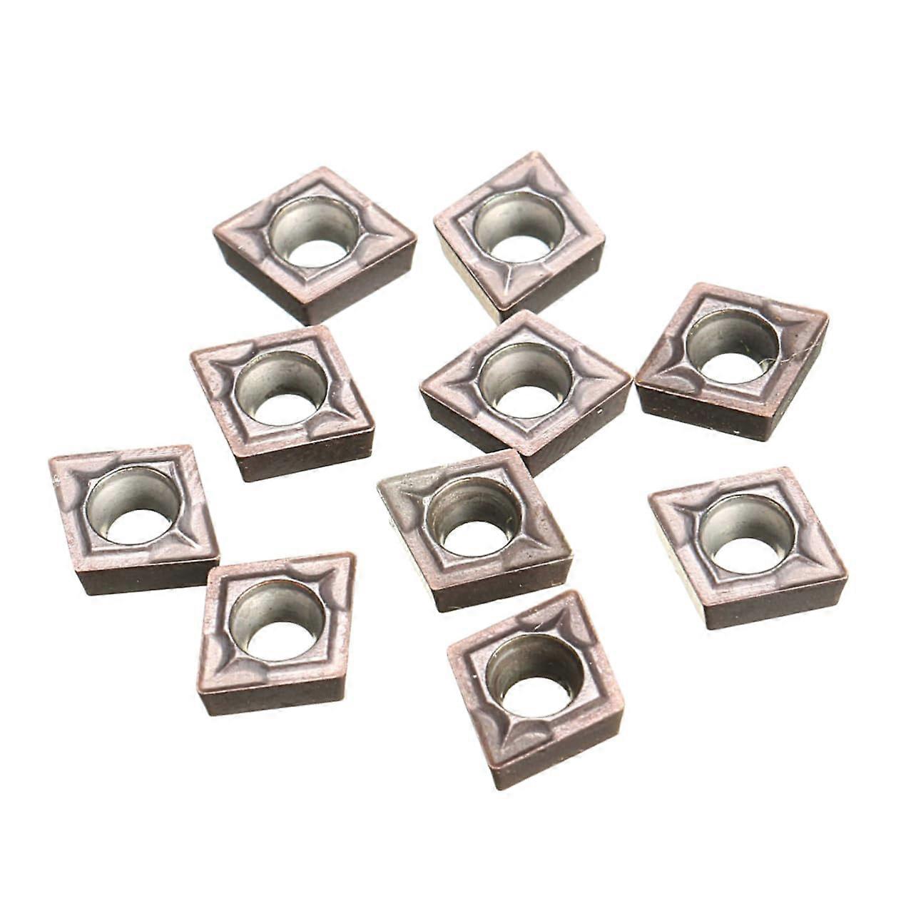 10 pieces CCMT carbide ert blades for turning tools highstrength precise cutting performance high wear resistance for metal processing