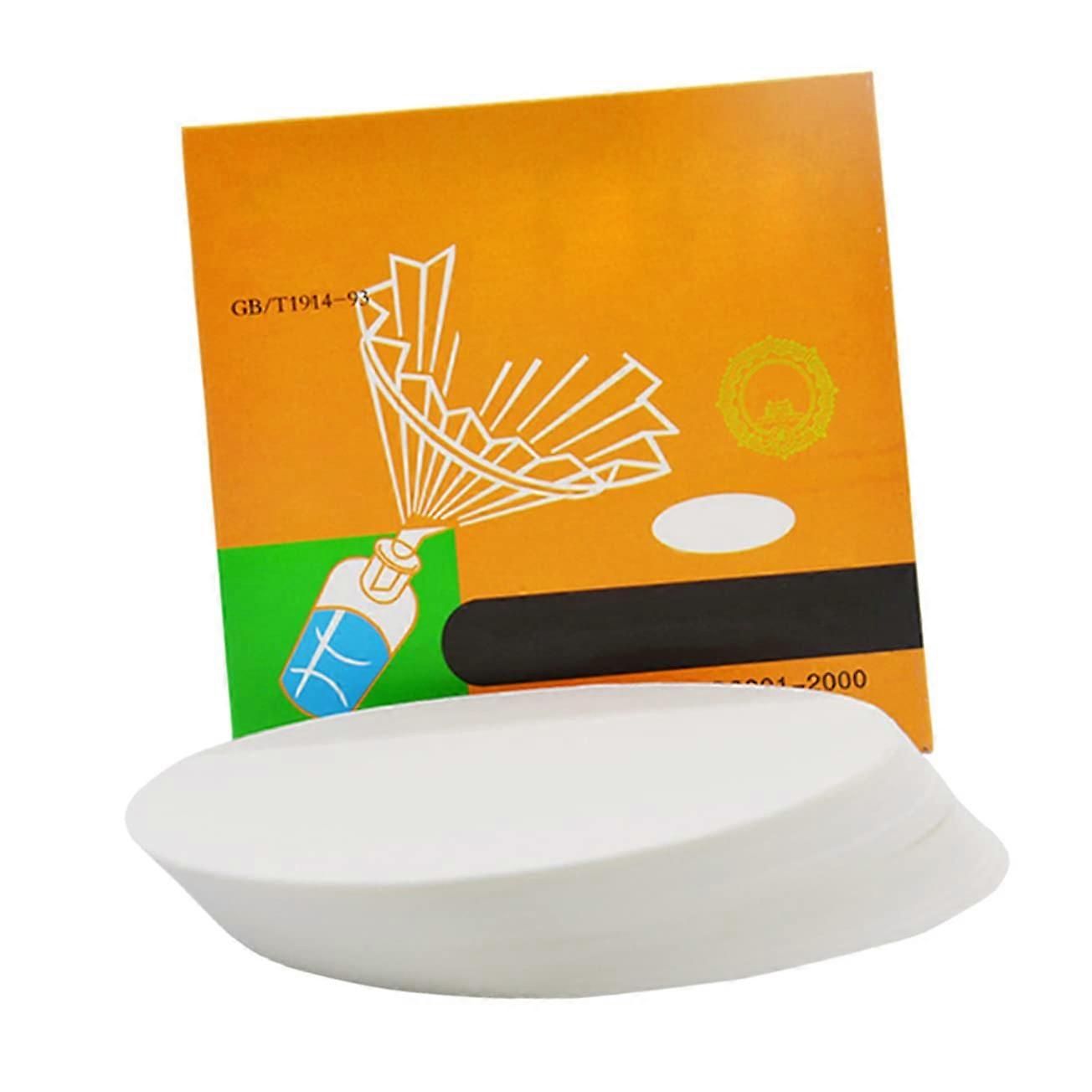 Unbleached Round Filter Paper Discs 100mm Quality Laboratory Test Paper for Coffee & Tea Brewing