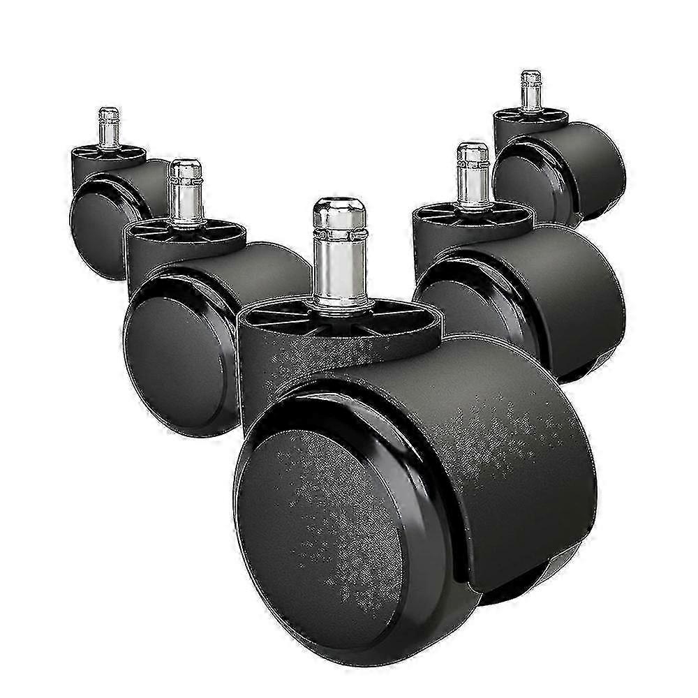 גלגלי החלפת כיסא משרדי 5 חבילות גלגלים כבדים