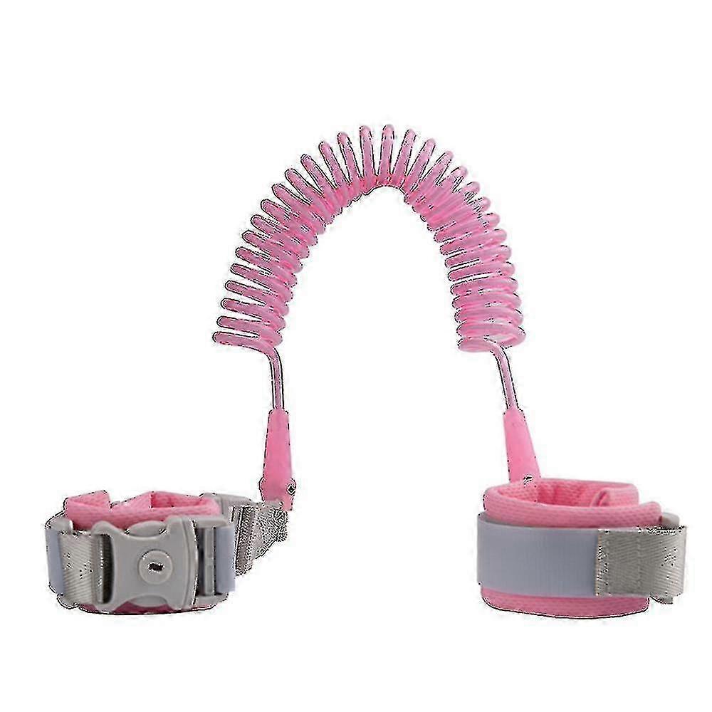 Kids Anti-Lost Wrist Strap Safety Link Harness for Toddlers with Lock