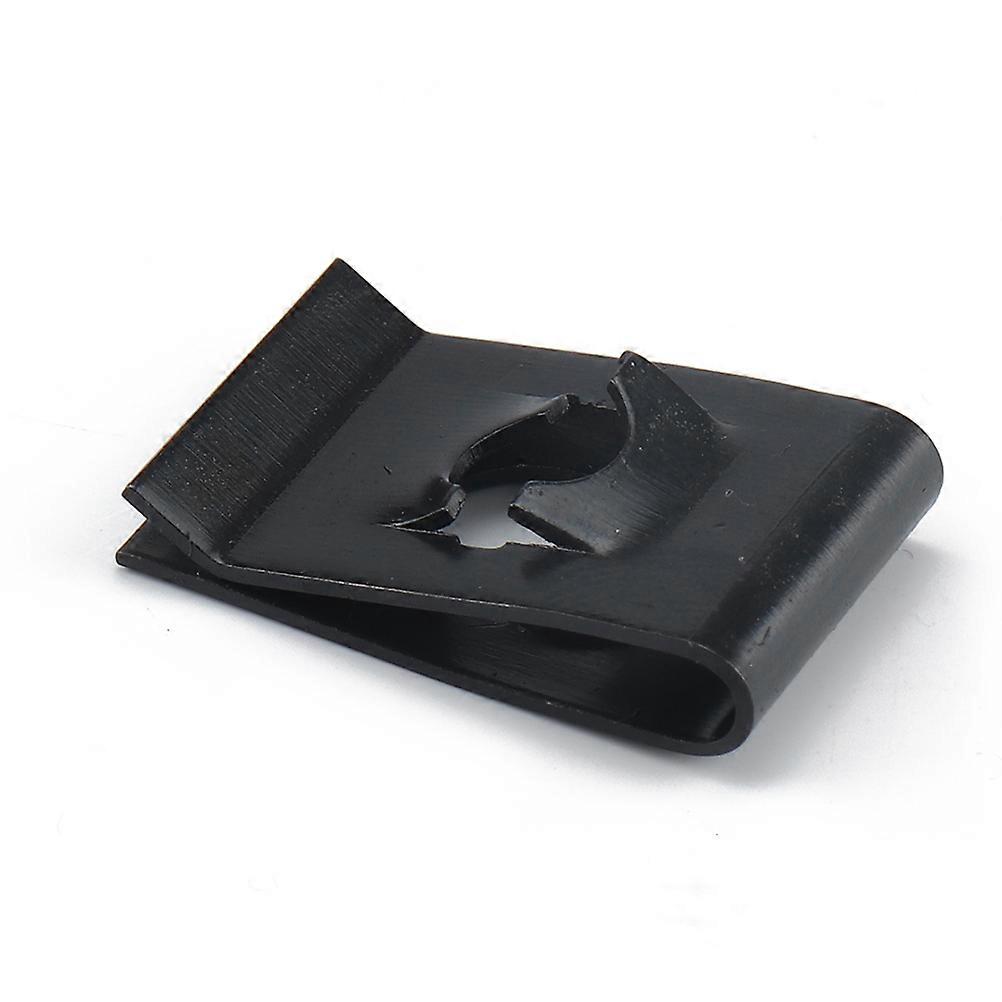 Nut Fastener U Shaped Fastener Manganese Steel Preventing Loosening Automobile Trim Panels 50Pcs