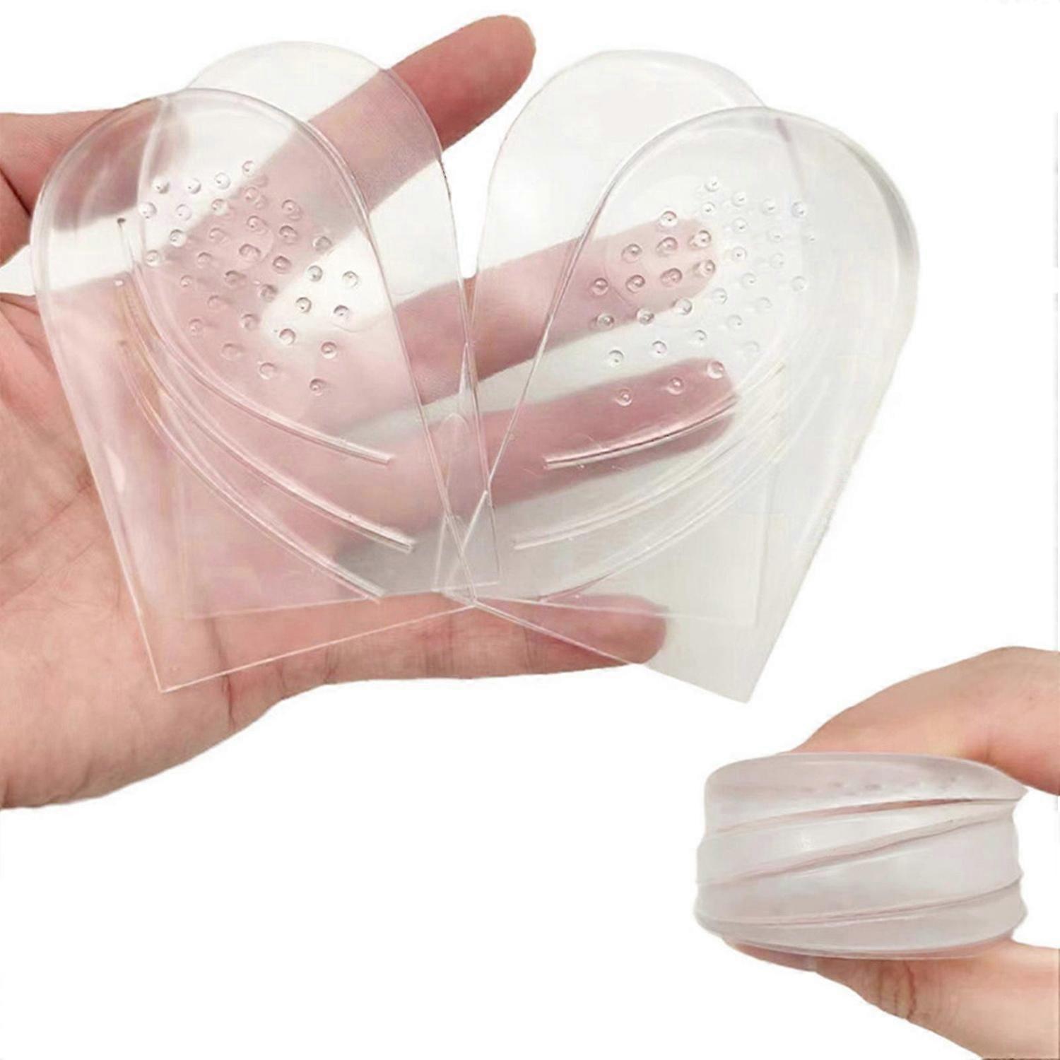 3-Layers Adjustable Heel Wedge Inserts for Supination & Pronation Correction, Correction Medial & La