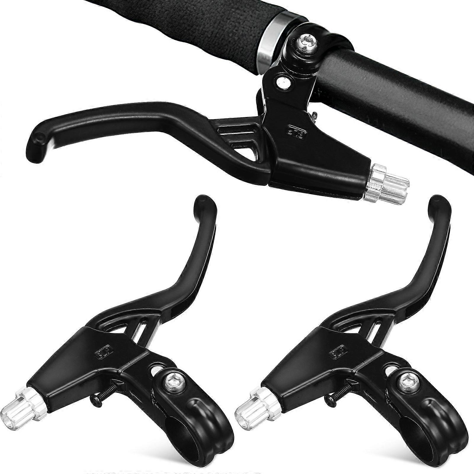 Aluminum Alloy Bike Brake Levers – Ergonomic Handlebar Clutch for Mountain and Road Bicycles, Easy Installation, Smooth Surface, Comfortable Grip
