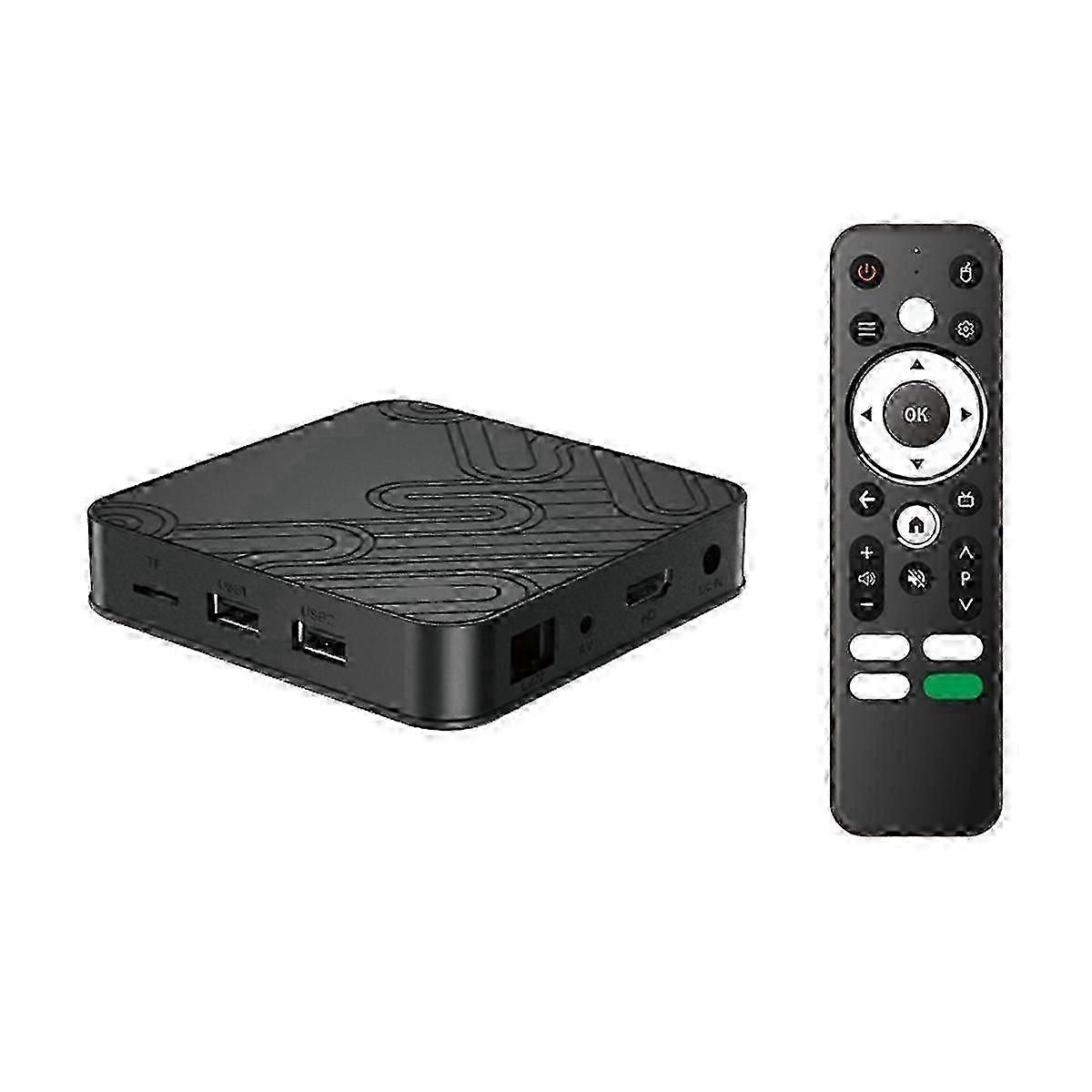 Z8 Pro Android 12 Smart TV Box H618 Quad 2G 16G WiFi Bluetooth 5 Voice Assistant 8K Z8Pro Media Player EU PLUG bs