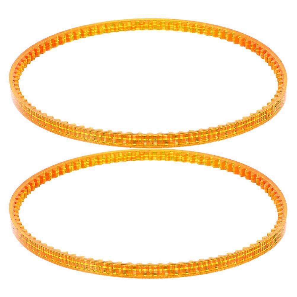 2pcs Marshmallow Machine Belts Small Cotton Candy Maker Belts Home Reusable Belts