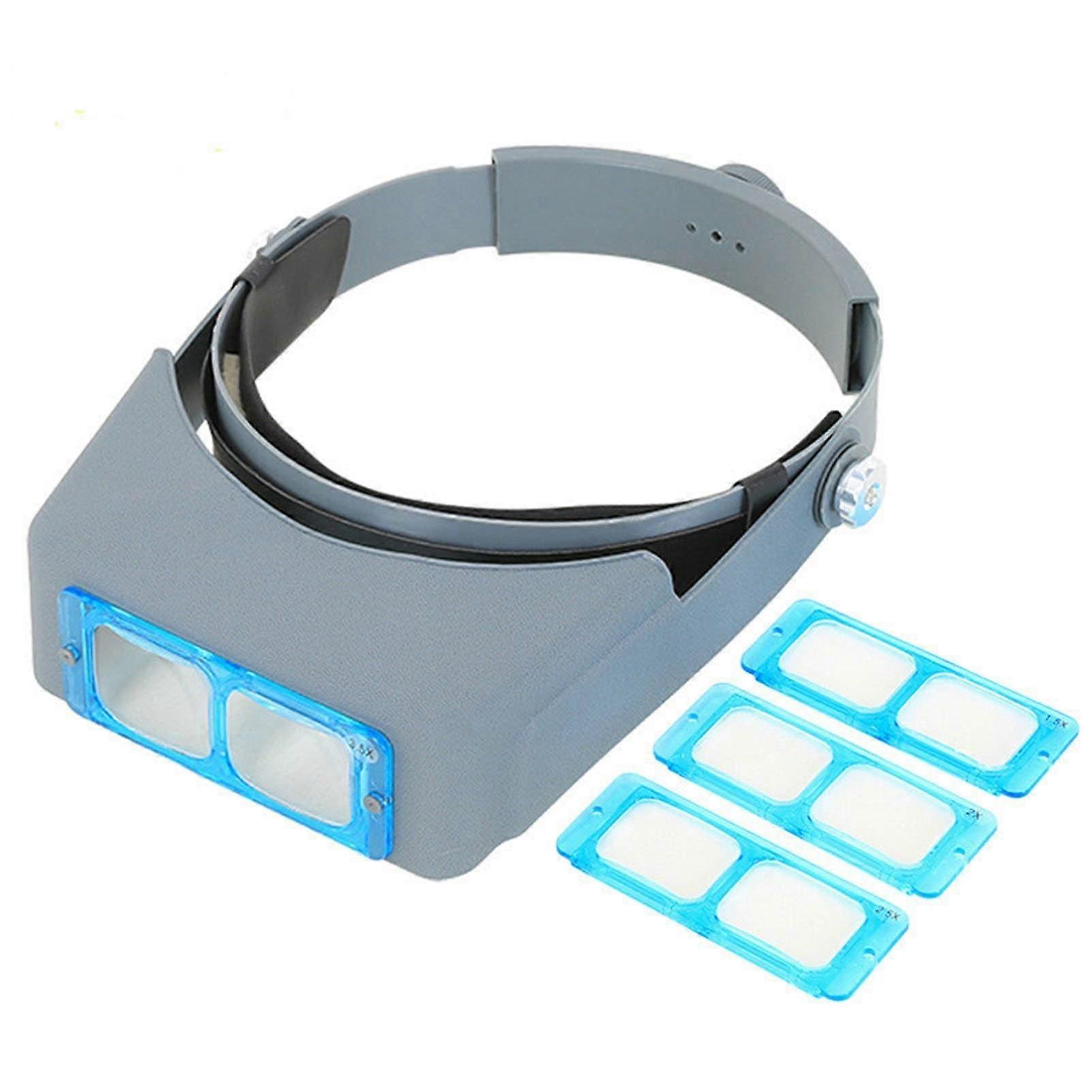 1.5x 2x 2.5x 3.5x optical plastic lens for phone , reading, crossstitch, head magnifier (2.5x) (one color, 2.5x).