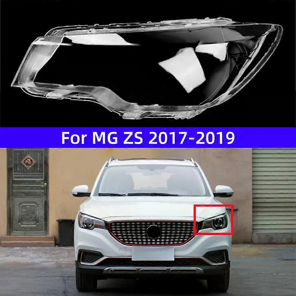 For MG ZS 2017 2018 2019 Headlamp Lamp Cover Headlight Shell Transparent Mask Lens Plexiglass Replace Original Lampshade-Left