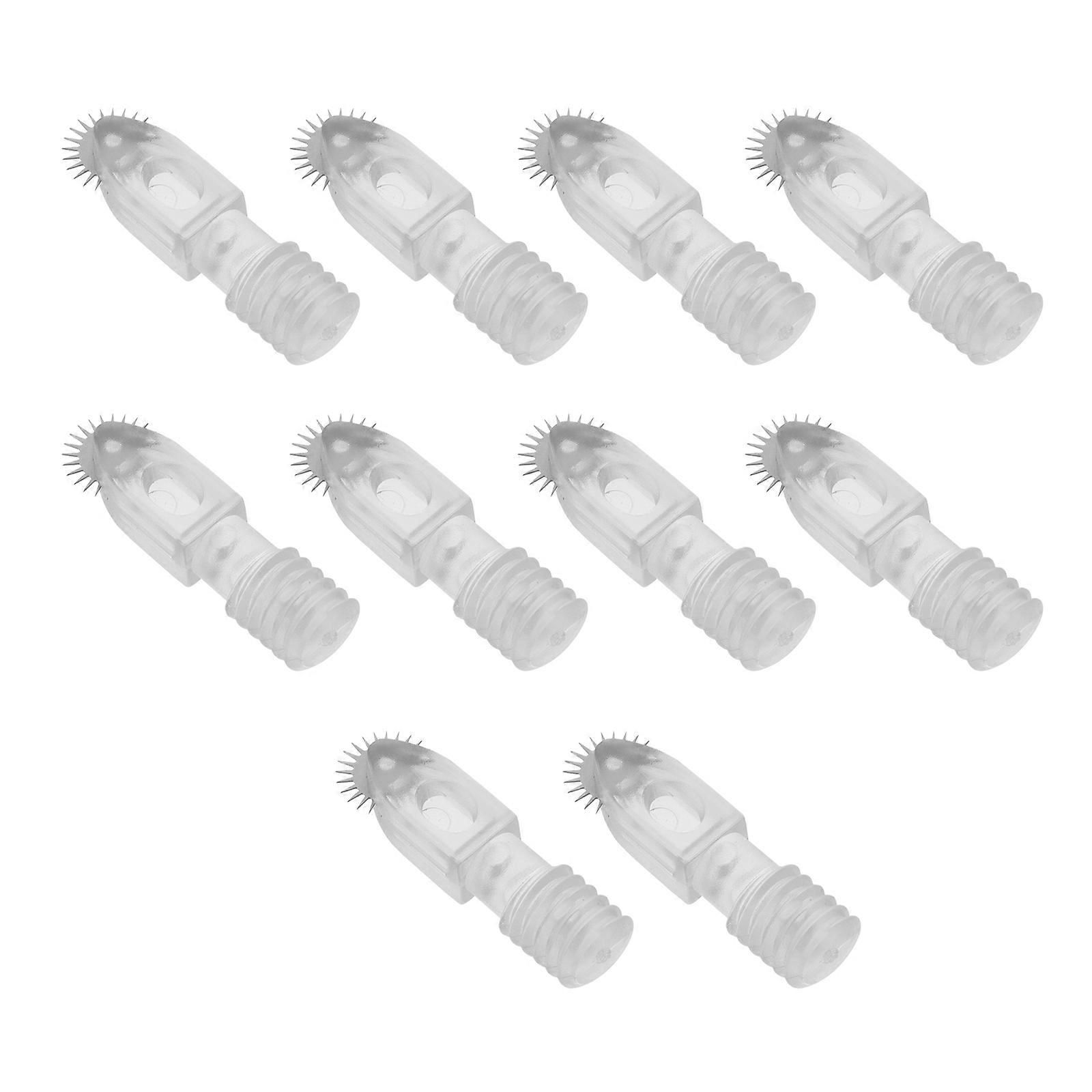 Roller Tool Set Embroidery Roller Eyebrow Microblading Round 2X0.6X0.6CM 10Pcs