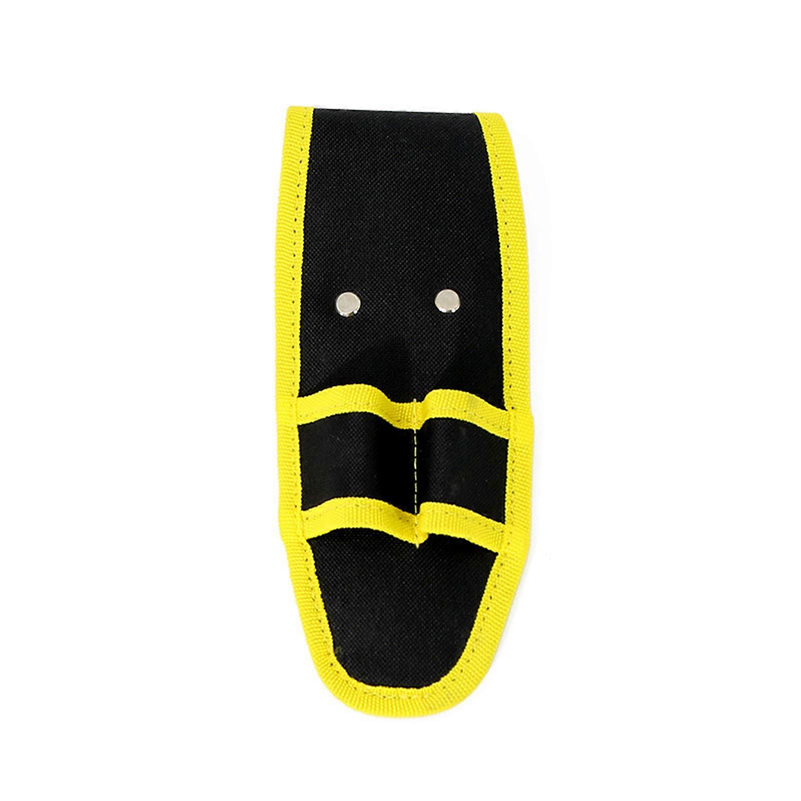 Multi Purpose Work Waist Pouch Pack 2 Compartments Lightweight For Plumbing Electrical Projects Mechanics Maintenance Multicolor