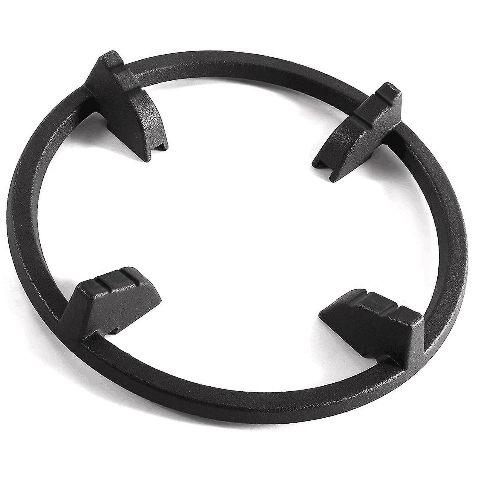 Wok Support Ring Cast Iron Universal Non-Slip For Gas Ranges Compatible With Samsung, GE, Frigidaire, KitchenAid Black