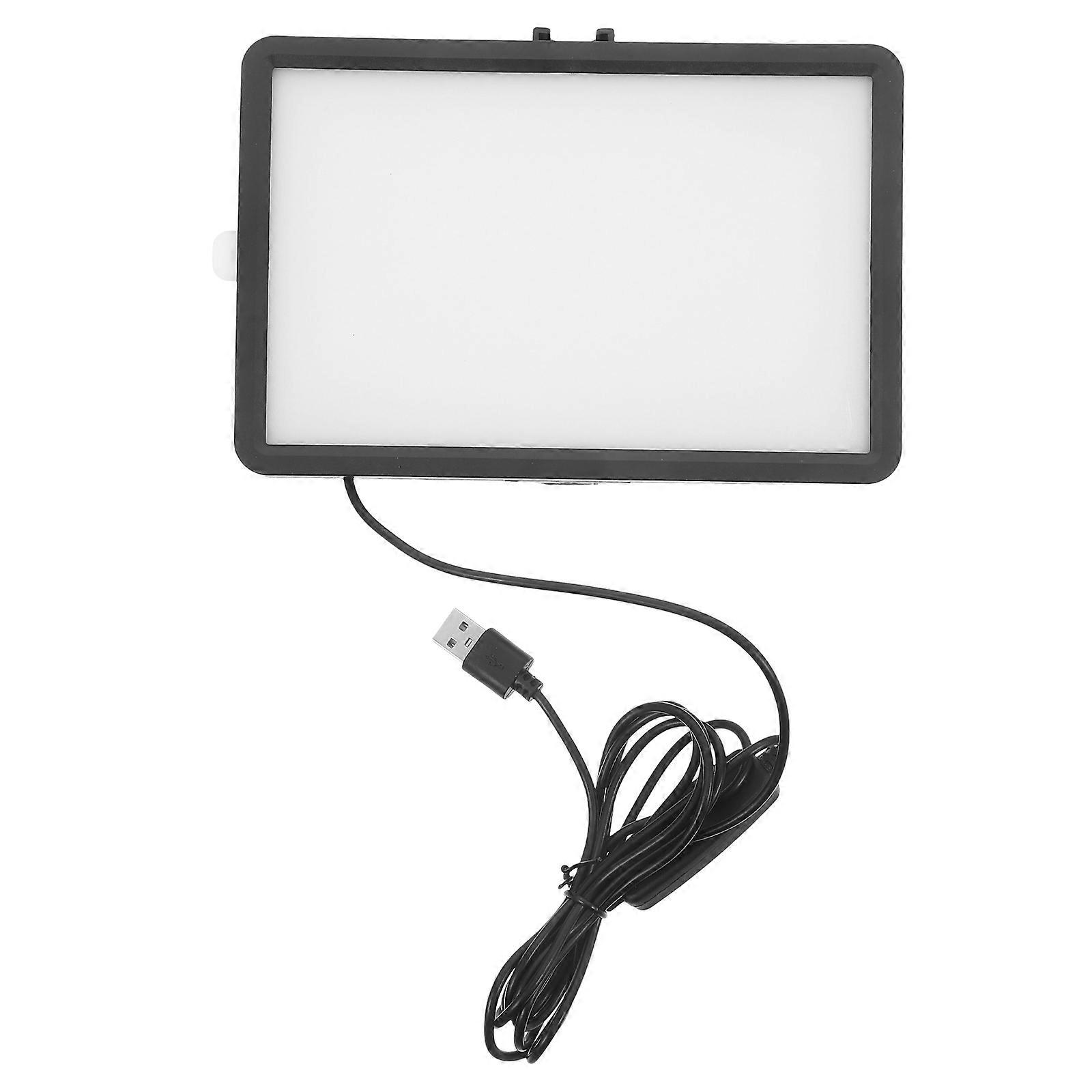 MultiUse LED Video Light for Home Photography and Video Conferencing with Portable Design,