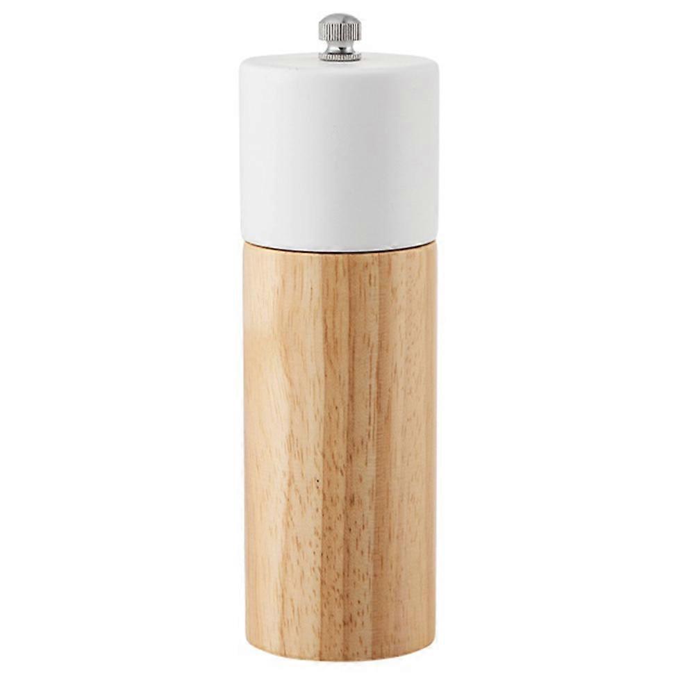 White Pepper Grinder for Kitchen Use Made of Synthetic Material and Rubber 1 Pc