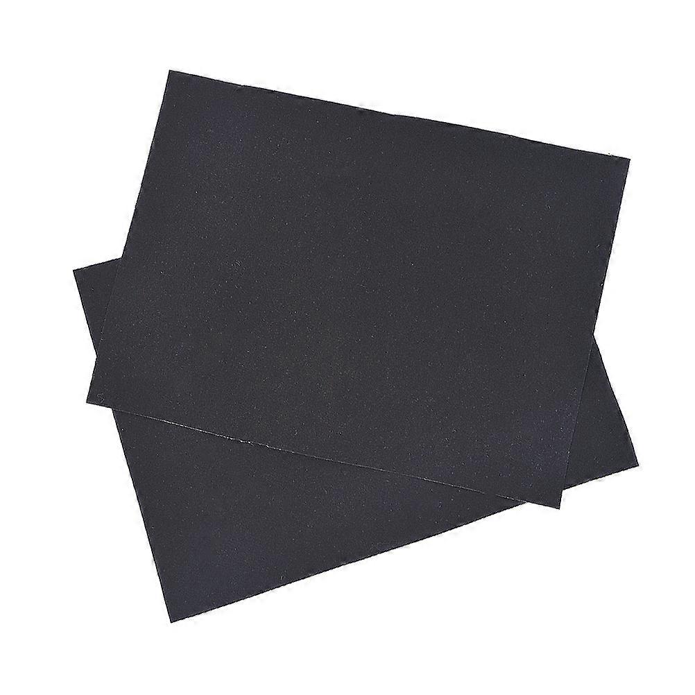Protective Self-Adhesive Counter Cloth Flocking Cloth Black For Table Legs Photo Frames 2Pcs