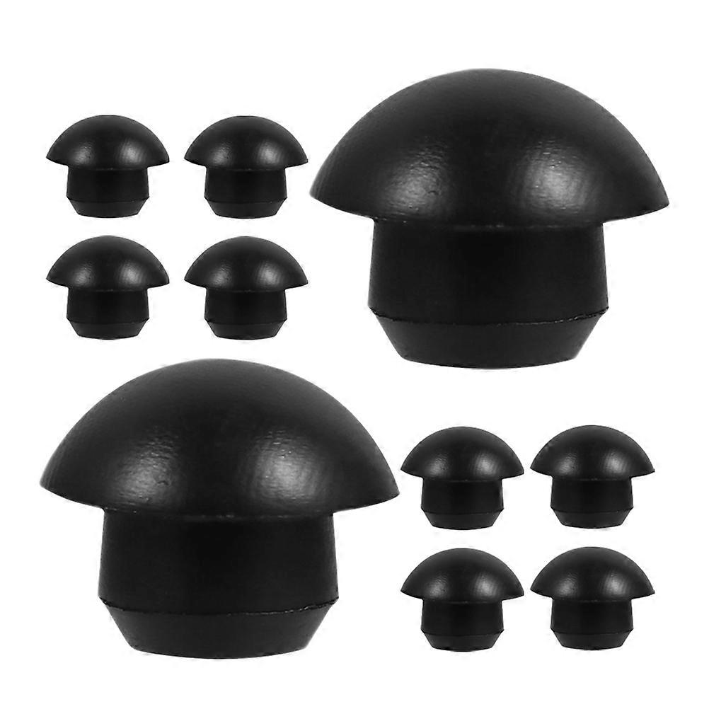 15pcs Floor Bottle Jack Plugs Black Rubber Oil Filler Plug for Jack Reservoir