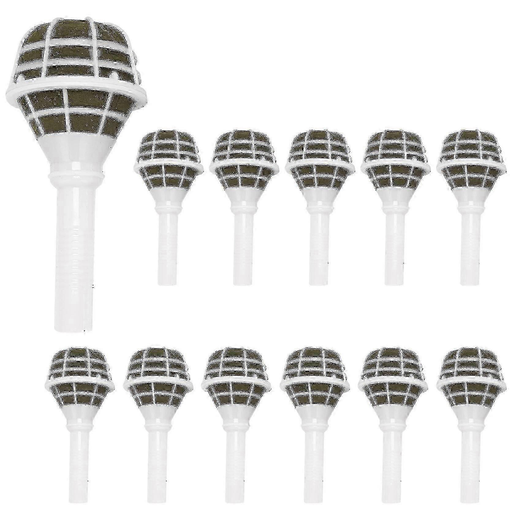 12-osainen kukkainen vaahtomuovikeidas-kimppu hää- ja morsiuskukkien tee-se-itse-asennukseen