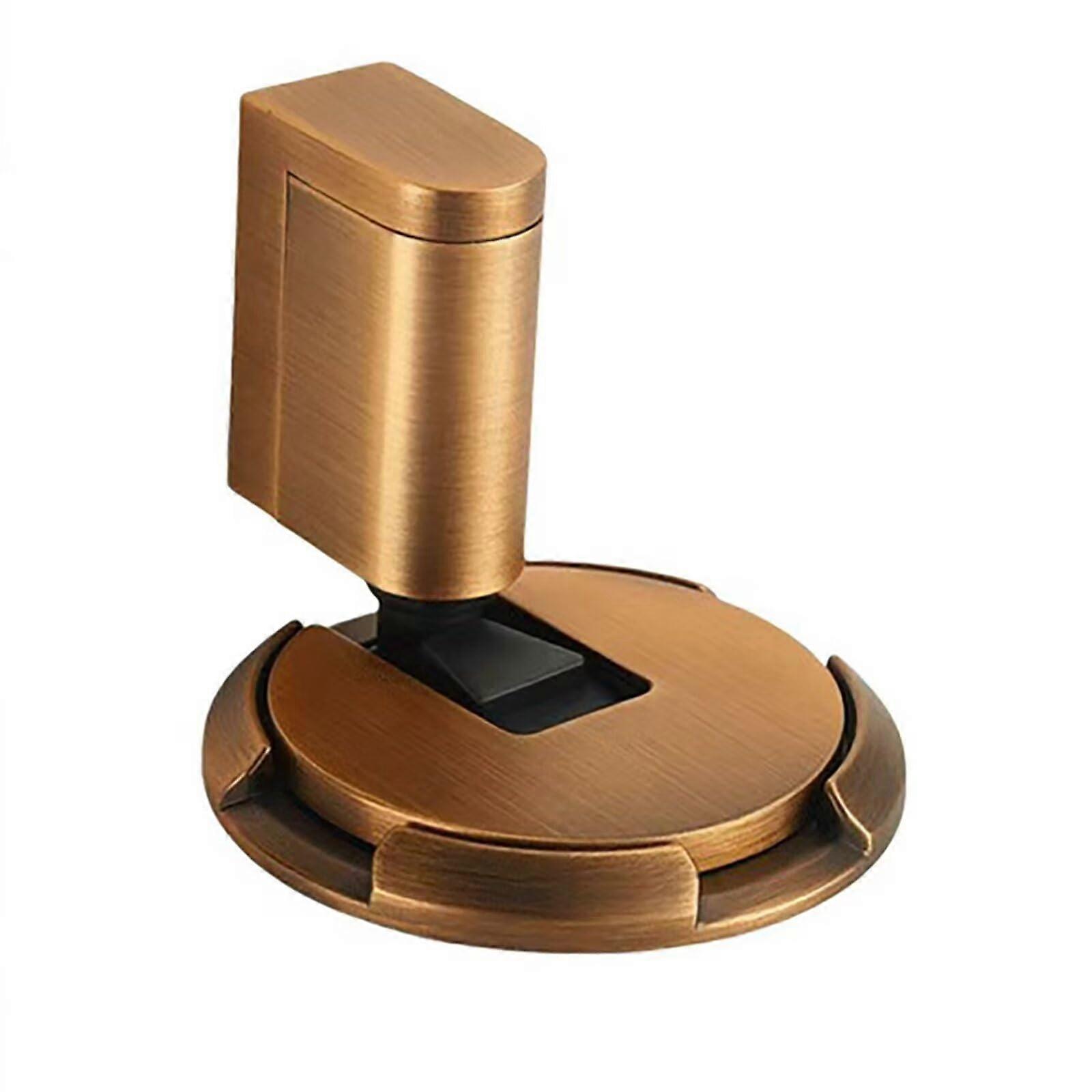 Floor Door Stopper for Various Door Types Green and Bronze