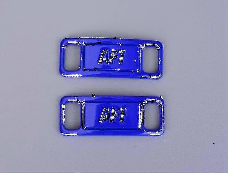Kit de acessórios de cadarço de tênis com fivela de metal resistente