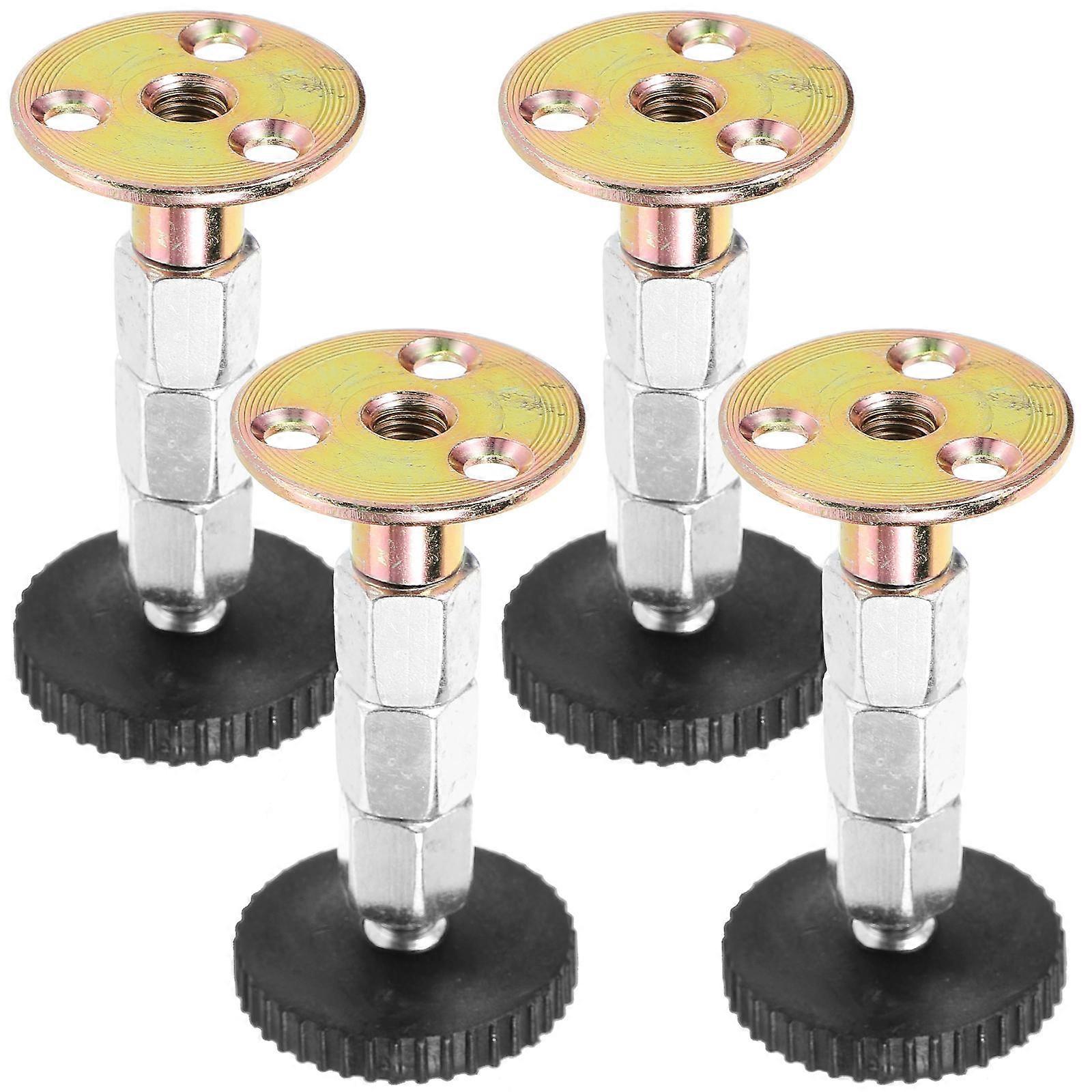 Headboard Stabilizer Bed Frame Bracket Noise Reduction Multi Color 7.7x4cm 4Pcs