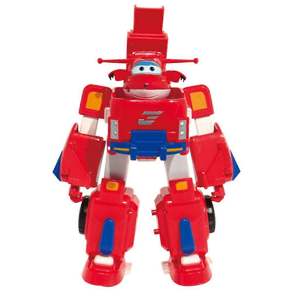 Jett Multifunctional Conversion Toy Set, Super Wings Children's Toy, Super Wing Series, Transformable Robot Creativity, Birthday Gift