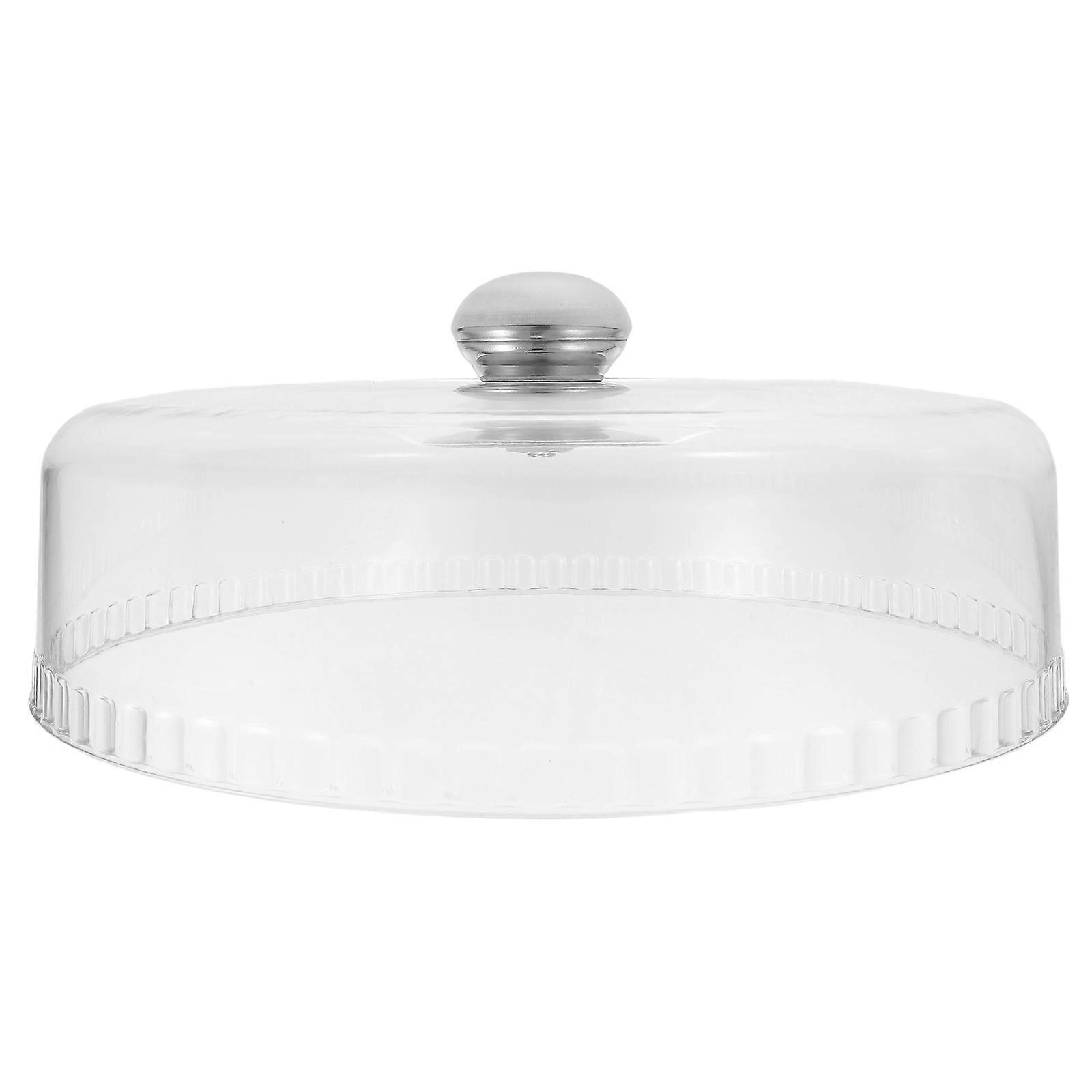 Transparent Wear Resistant Cake Dome Cover for Pastry Display – Reusable Lightweight Food Lid with Visibility for Bakery, Home and Party Dessert
