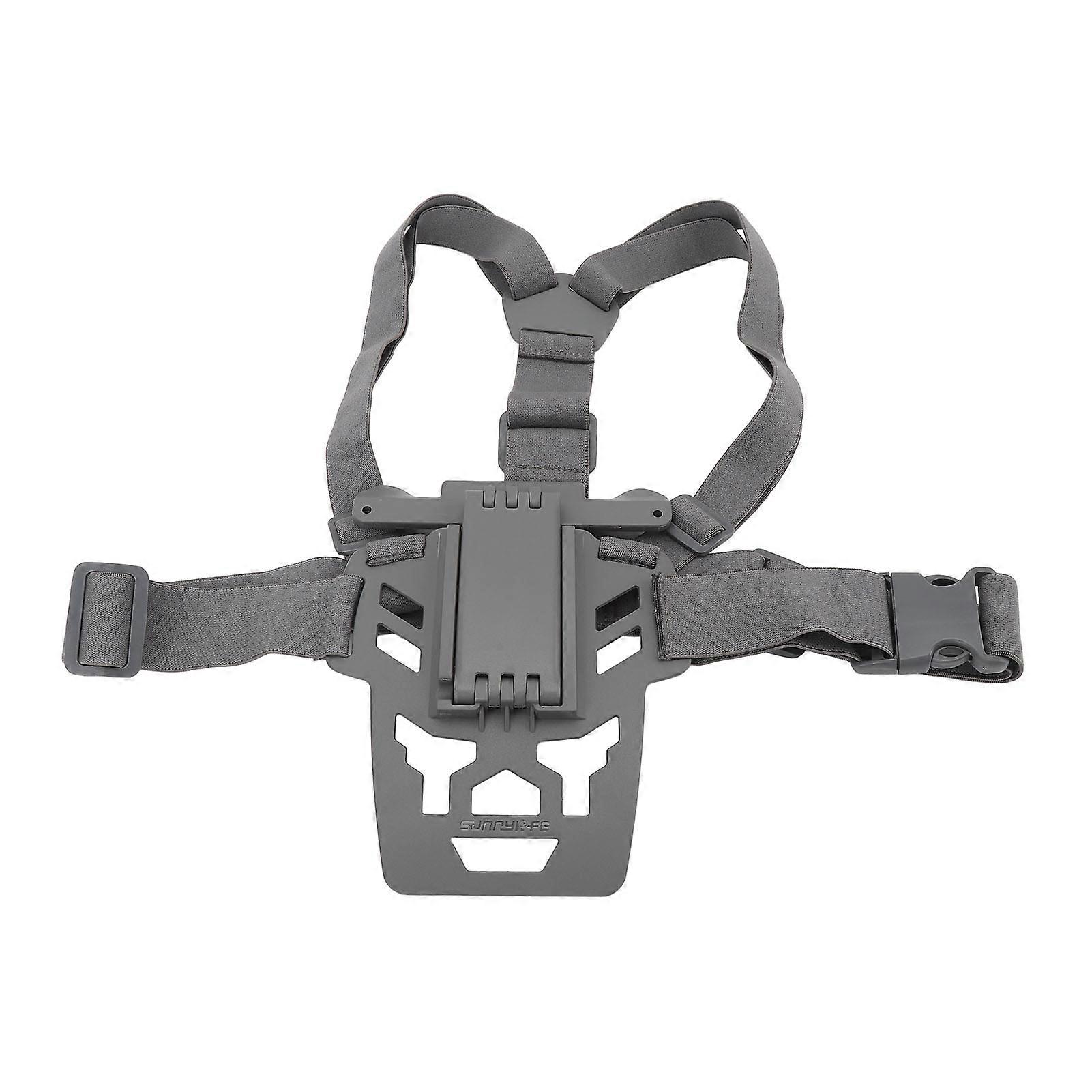 Drone RC Chest Mount Adjustable Angle Foldable Drone Controller Chest Bracket Harness for Mini 4 Pro for Mavic 3 RC for RC PRO