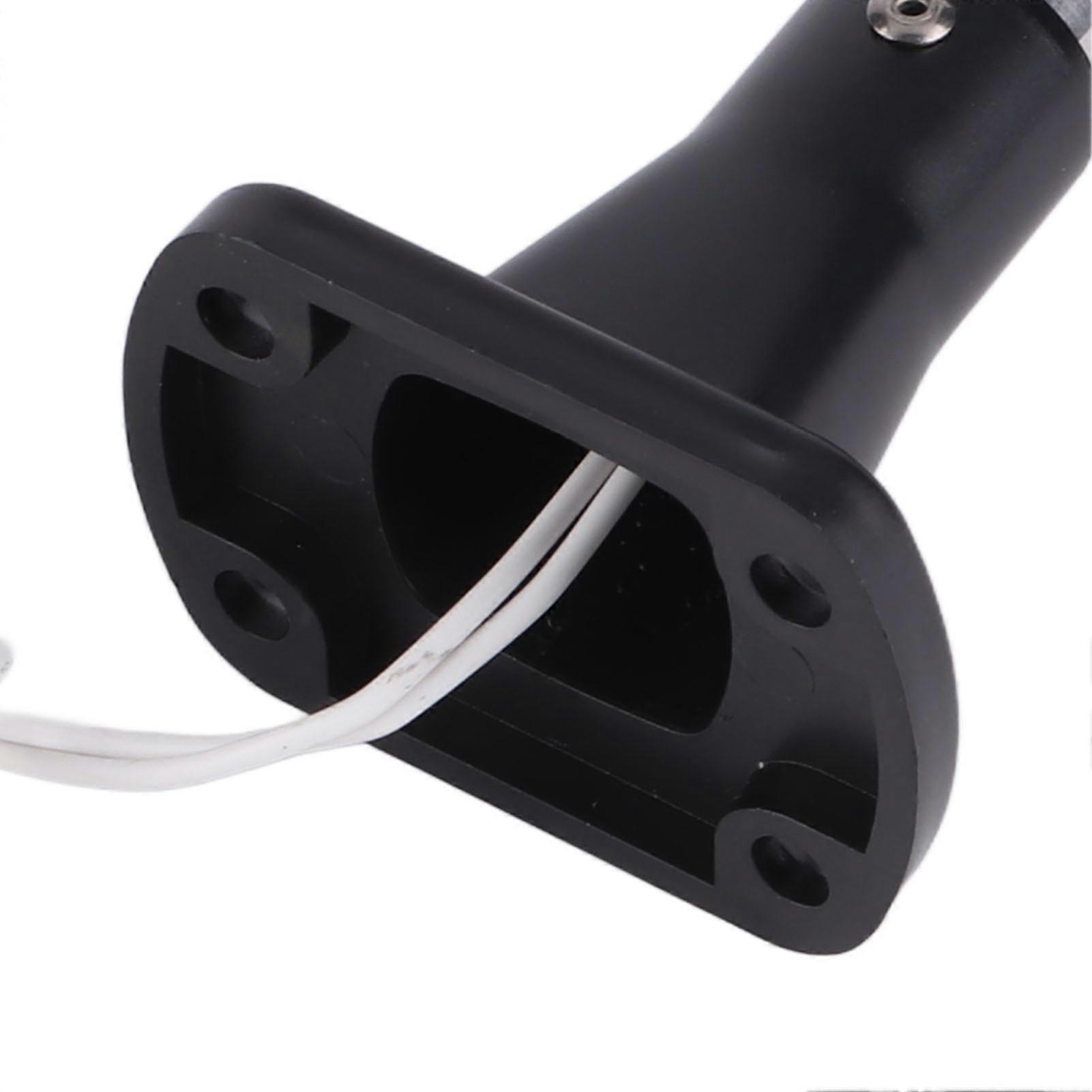 6in Height Boat Navigation Light 3W 3NM Visibility DC12V/24V 5000K 360° Lighting All Around Lamp for Yacht Speedboat