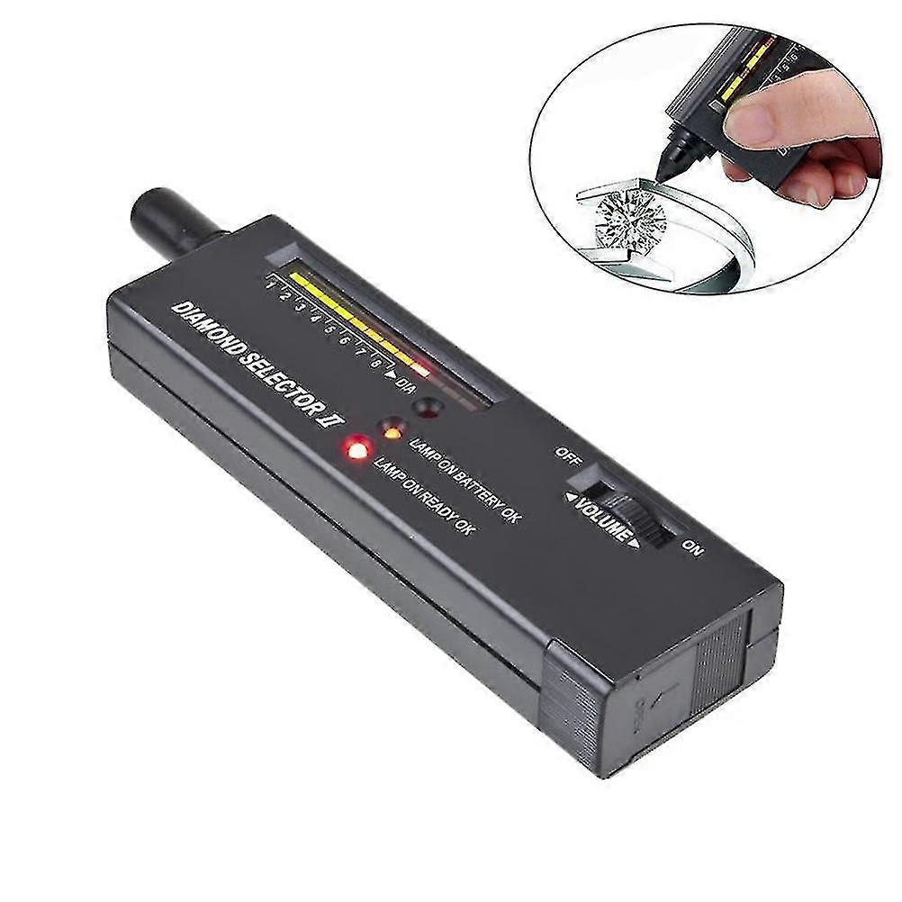 Gold Silver Tester Diamond Tester Professional Gold Testing Kit Wax Pen Battery Gemstone Tester -QH
